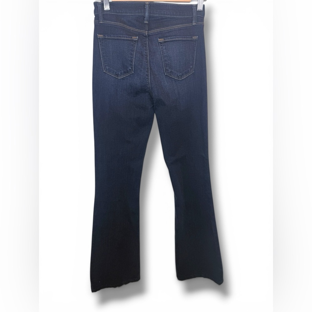J Brand Maria Flare Embrace Jeans Dark Wash High Rise Denim Size 27 EUC - Picture 2 of 5